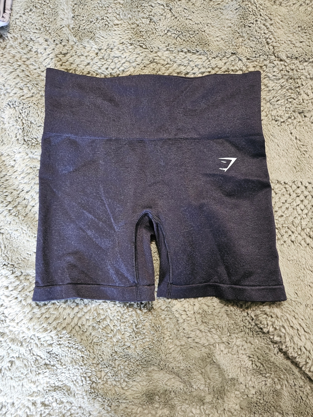 Gymshark Seamless High-Waist Shorts - Black
